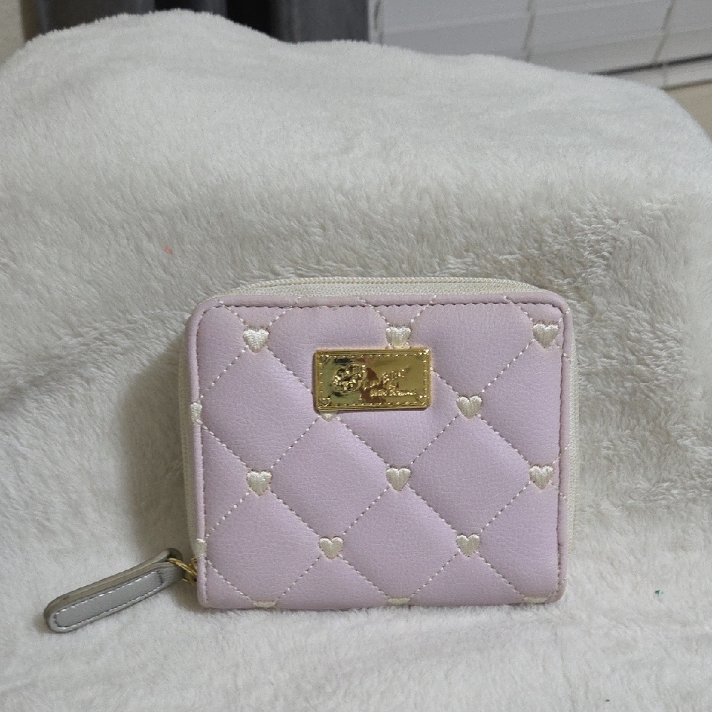 Pink Quilted Wallet